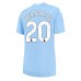 Manchester City Bernardo Silva #20 Hemma matchtröja Dam 2023-24 Kortärmad Billigt